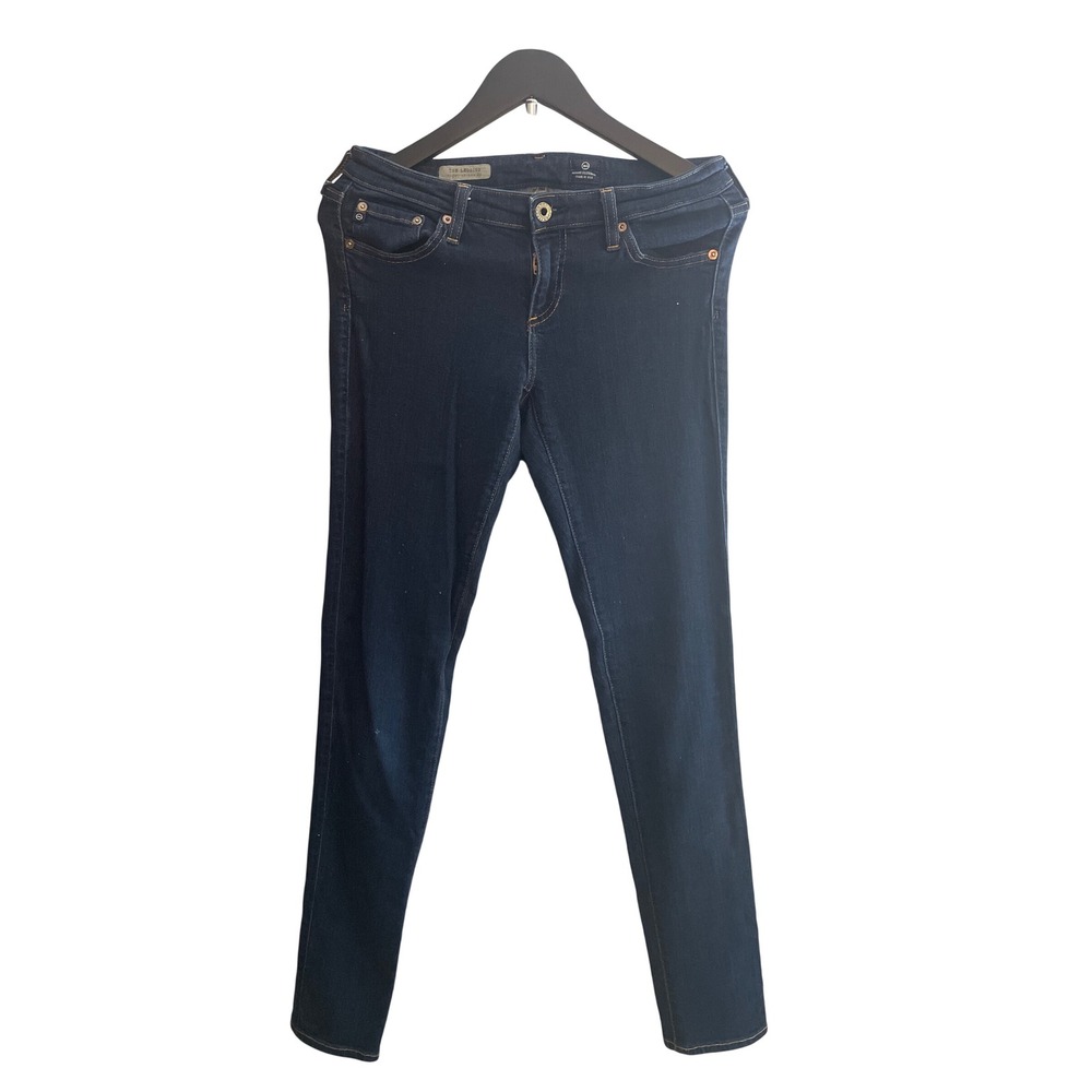 Blue Jeans Women's 28R AG Adriano Goldschmied The Legging Super Skinny Dark Wash